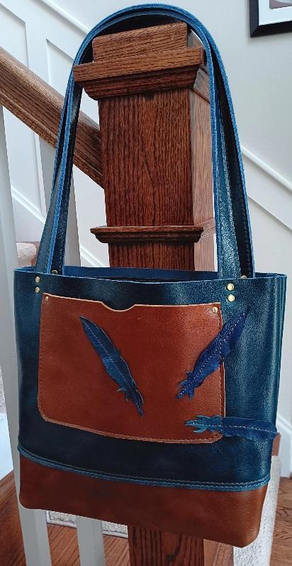 Warren Dorer-Feather Tote