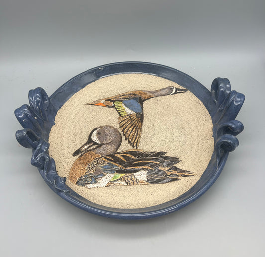 Alicia Daily- Blue Winged Duck Plate