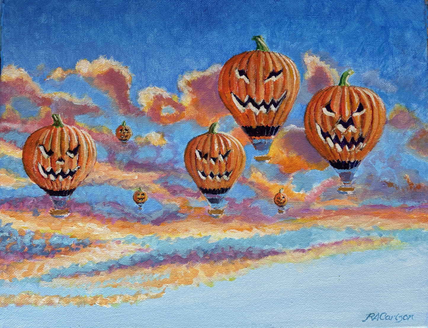 Bob Carlson-Pumpkin Float