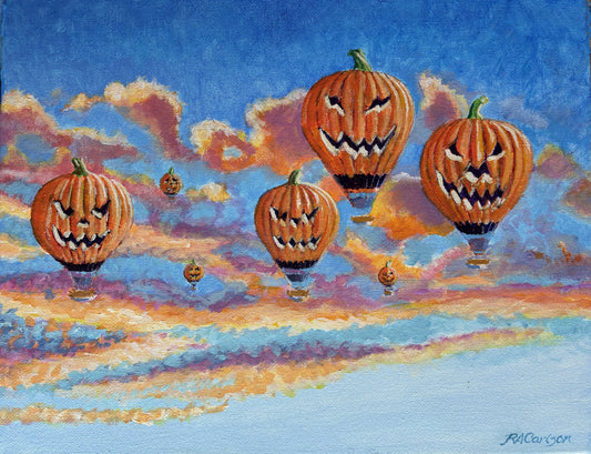 Bob Carlson-Pumpkin Float