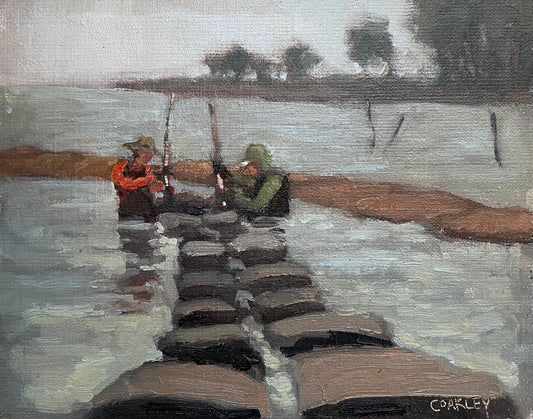 Coakley Brown-Tending Oysters