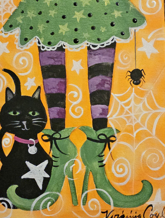 Enchanted - Canvas Painting - Art Kit to Go