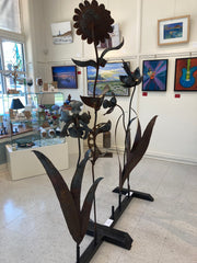 John Latell- Metal Flowers