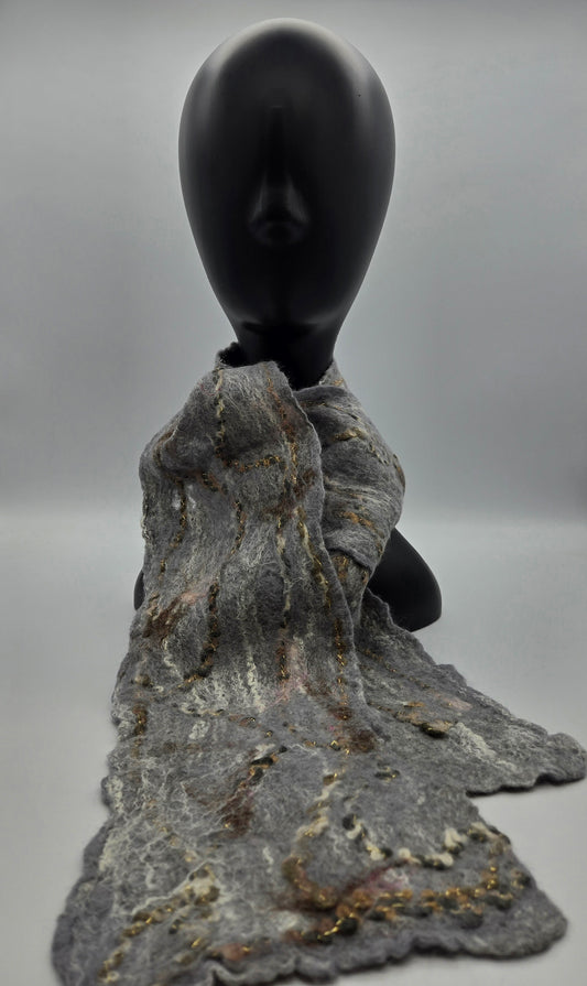 Melissa Gordon-Grey Silk Scarf