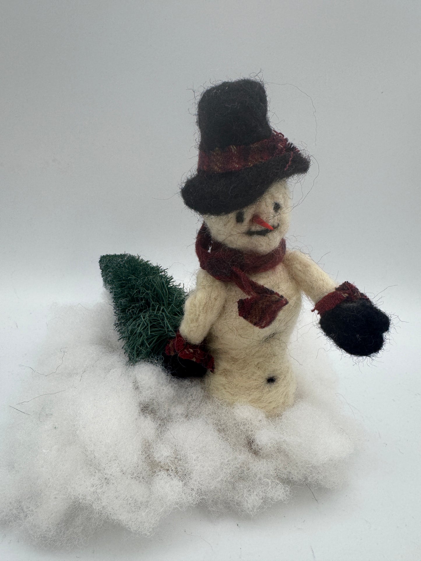 Judy Salatino-Snowman Tree