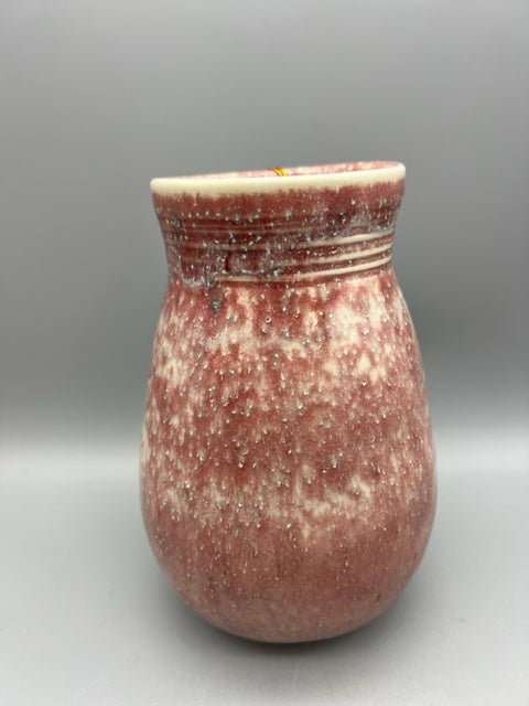 Julia Dorsey - Copper Red Ringed Vase