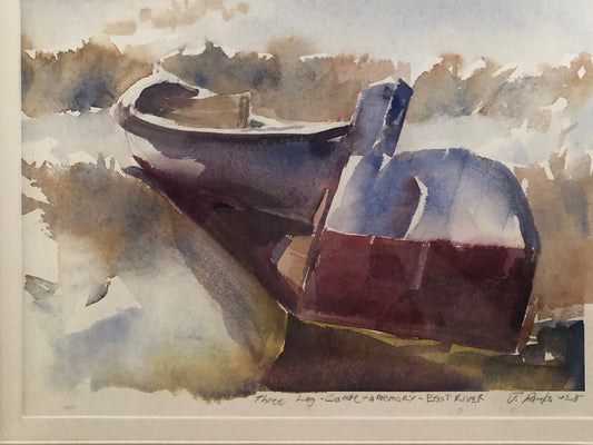 Jack Banks -Log Canoe, East River Memory