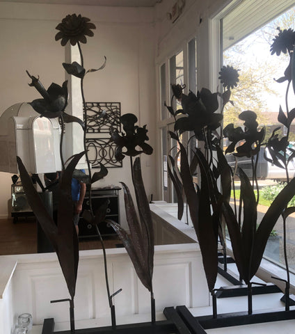 John Latell- Metal Flowers