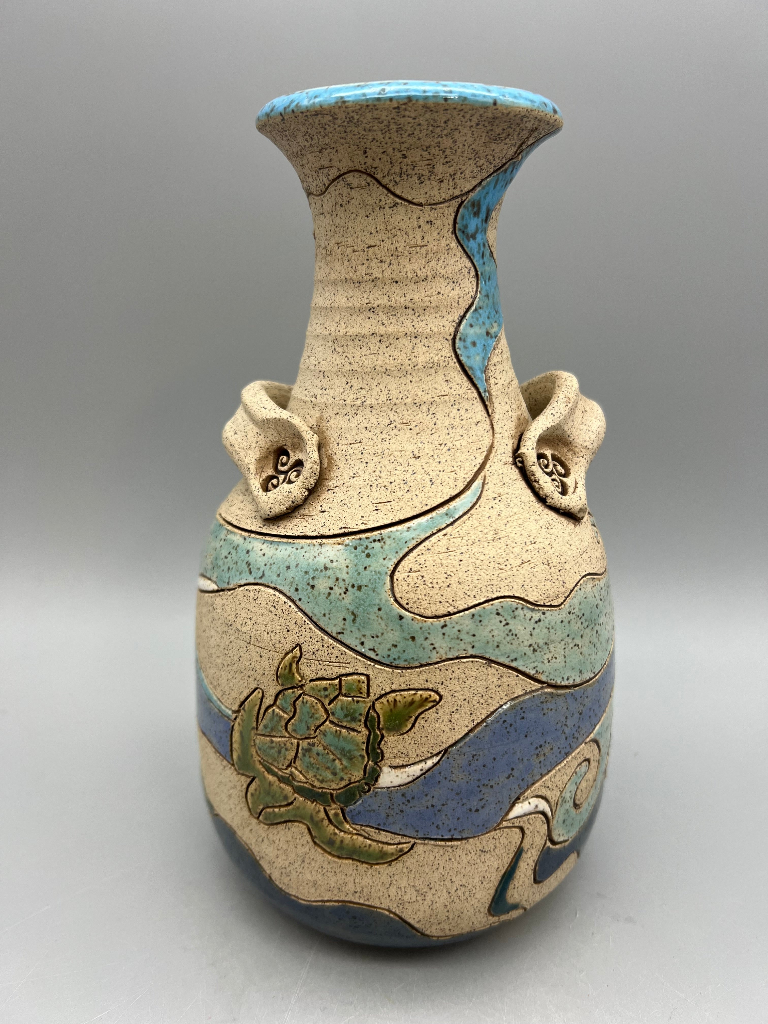 Alicia Daily-Ocean Life Vase