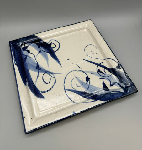 Karen Podd - Blue and White Plate