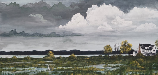 Peggy Shifflett-Mobjack Bay Cloudy Day