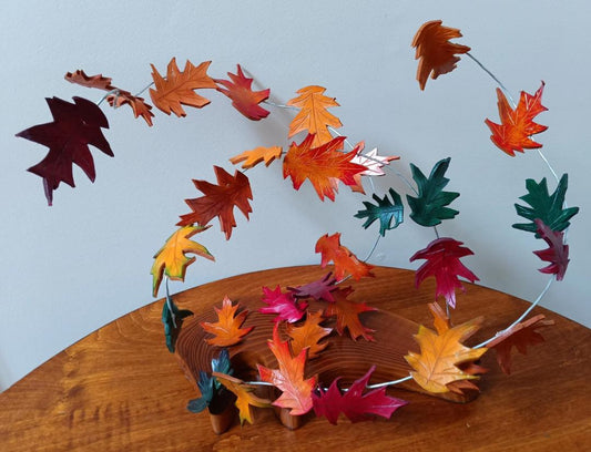 Warren Dorer-Autumn Leaves Sculpture