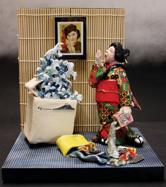 John Tobin-Mrs.Hokusai's Washday Woes