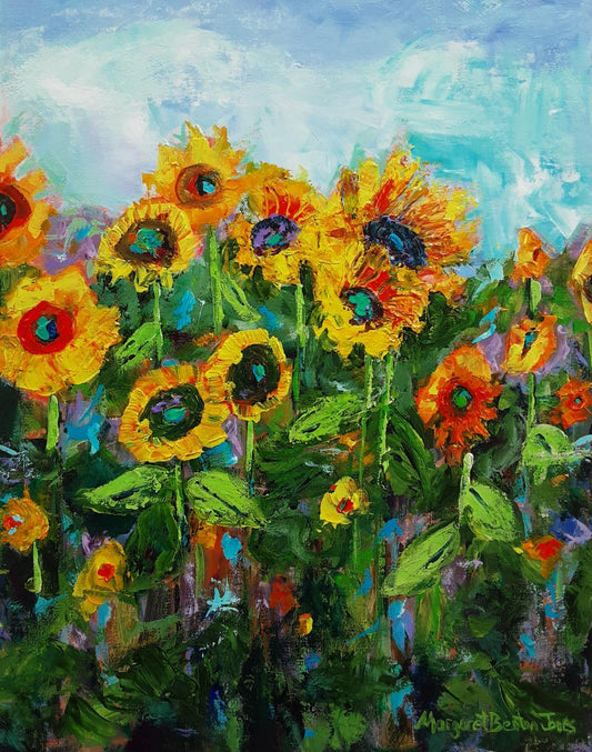 Margaret Benton-Jones- Wild Sunflowers