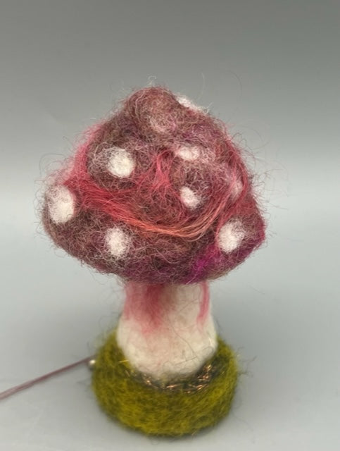 Jennifer Schroeder- Needle Felted Mushroom Small