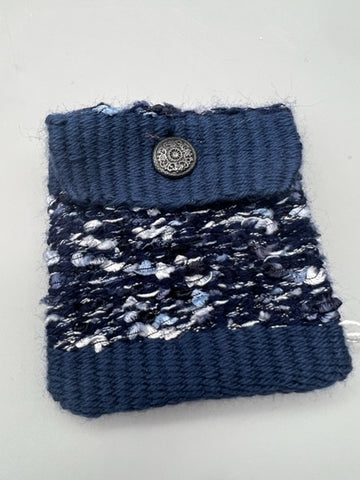 Gudrun Kiel-Bullock- Blue Ribbon Stripe Bag