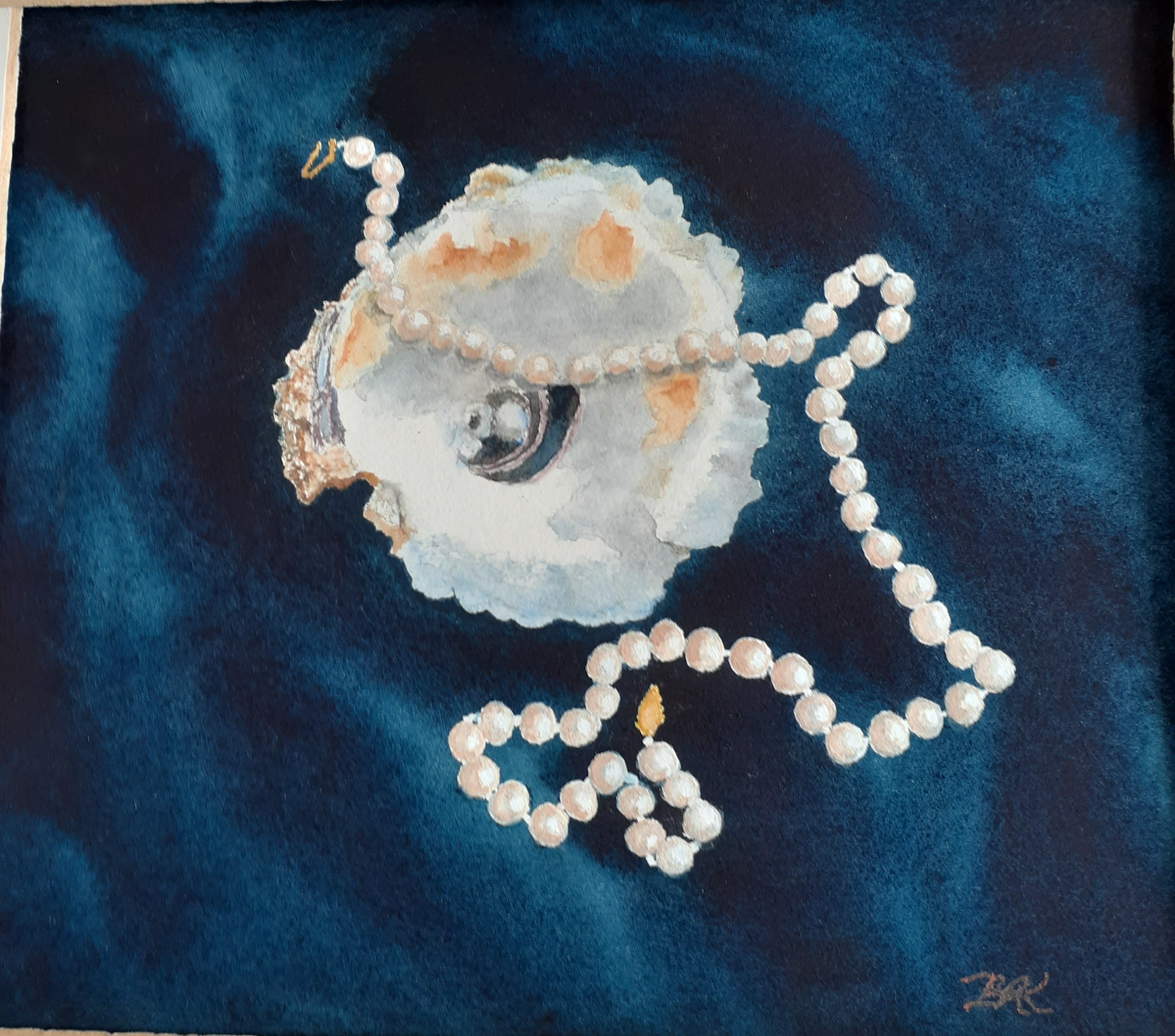 Barbara Kershner Oyster and Pearls