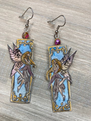 Jennifer Schroeder- Art Nouveau Fairy Earrings