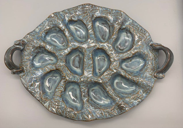 Sue Henshaw- Textured Oyster Platter