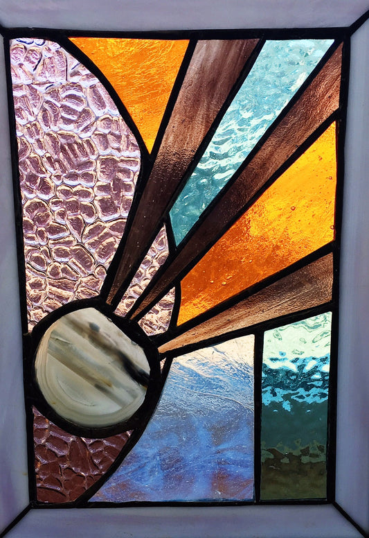 Wade Brooks - Sun Window on Feather Stand