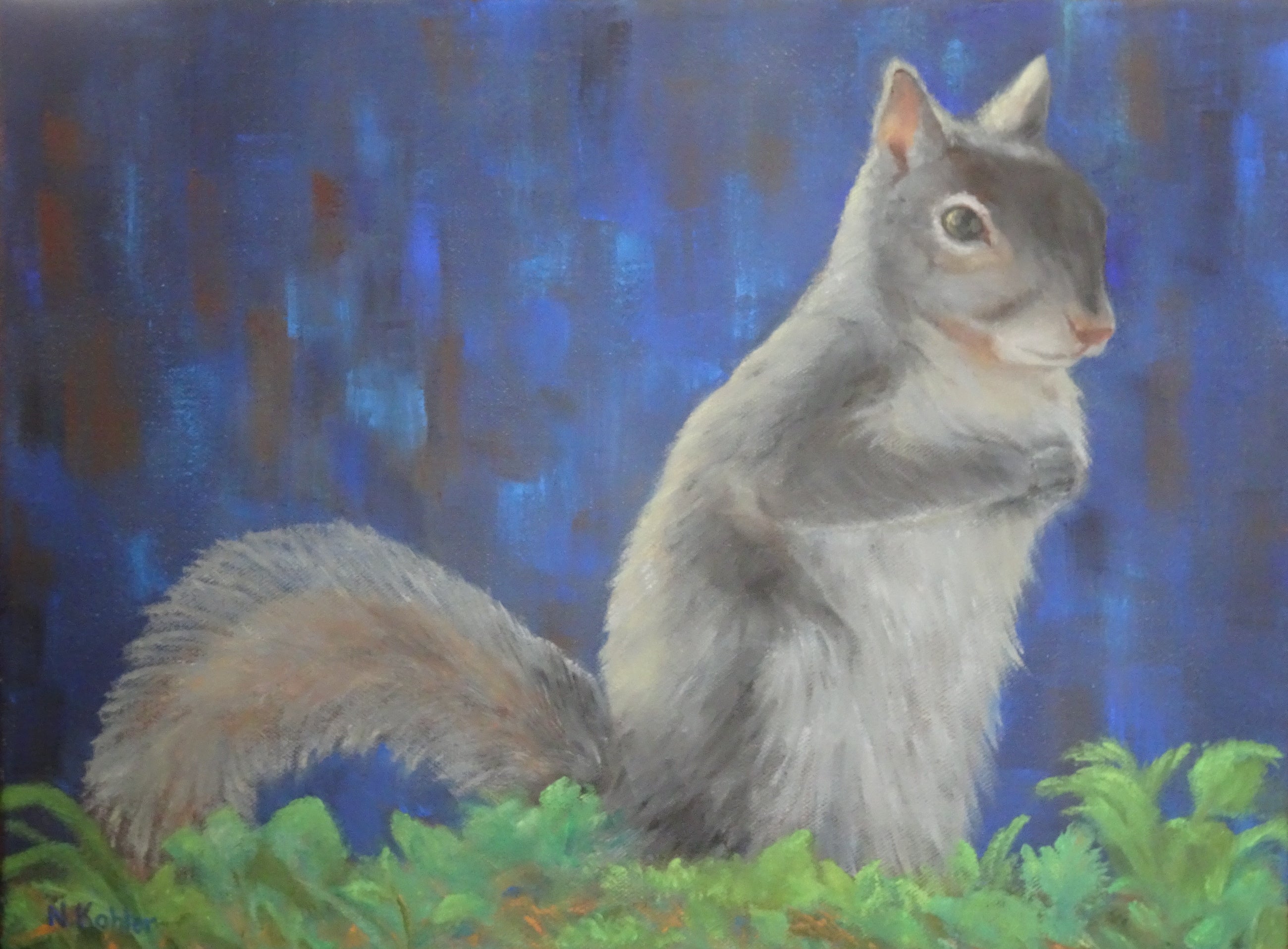 Natalie Kohler - Contemplative Squirrel