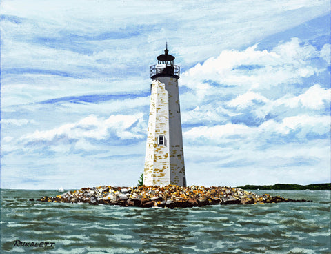 Dennis Rundlett - New Point Light Giclee
