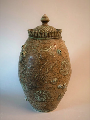 Russell Turnage - Fossil Covered Jar