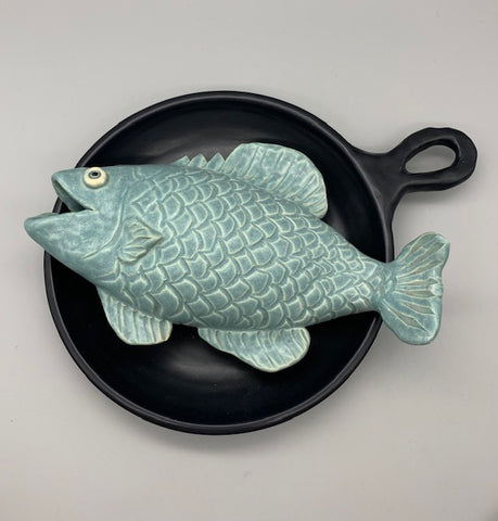 Sue Henshaw- Fry Pan Full Fish