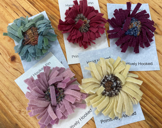 Rita Cutler - Flower Hooked Pins