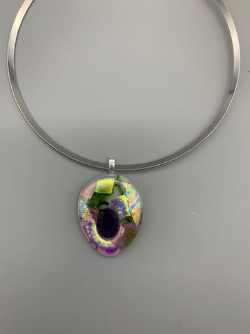 Irene Ultee- Fused Glass Necklace
